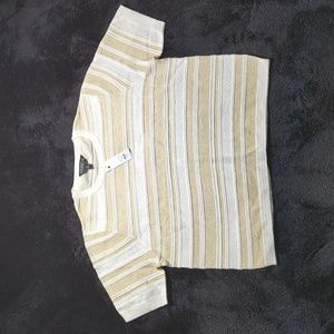 Francesca's Studio 19 Short Sleeve Sweater